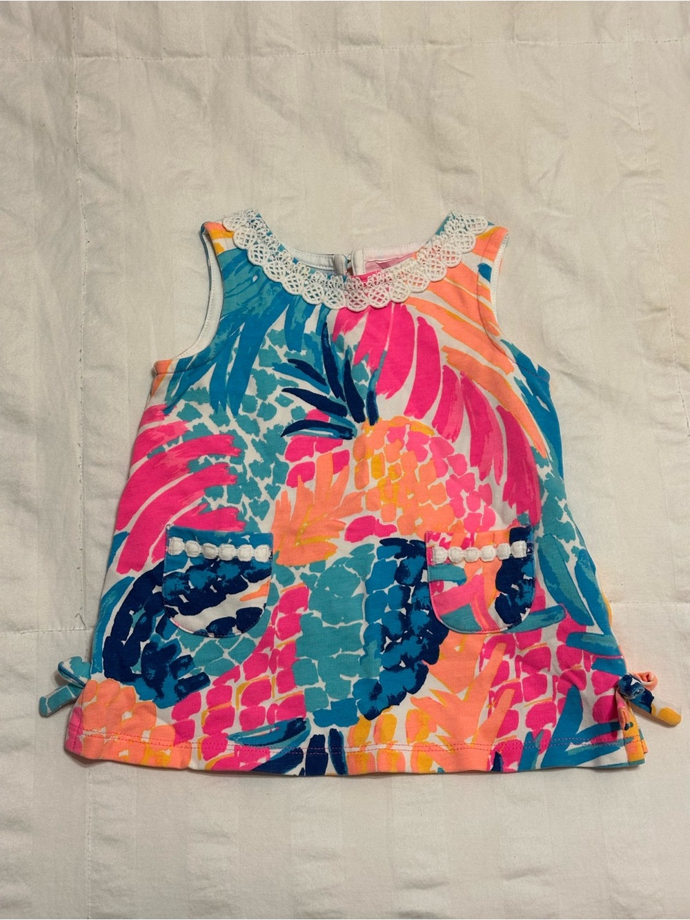 Lilly Pulitzer 3-6 Months Pineapple Dress